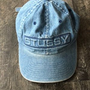 Stussy denim hat